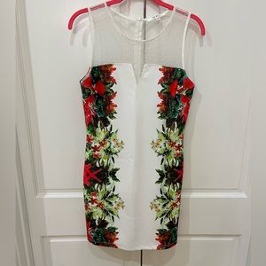 Floral mini dress